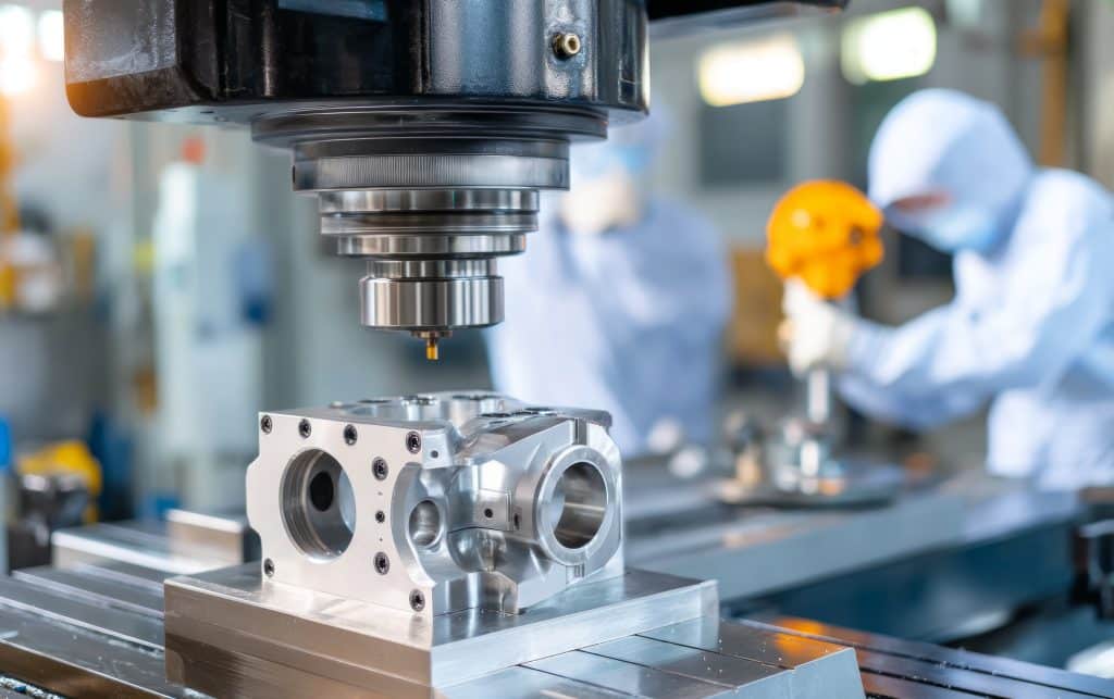 Precision CNC Milling of Satellite Bracket Component