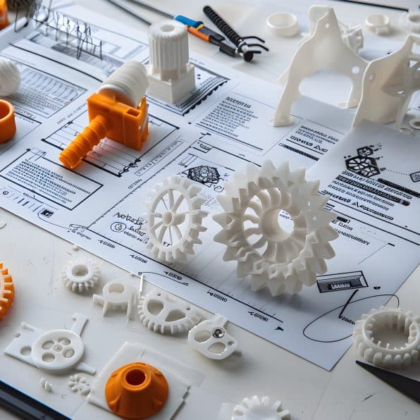 Pièces Imprimées en 3D et Plans de Conception